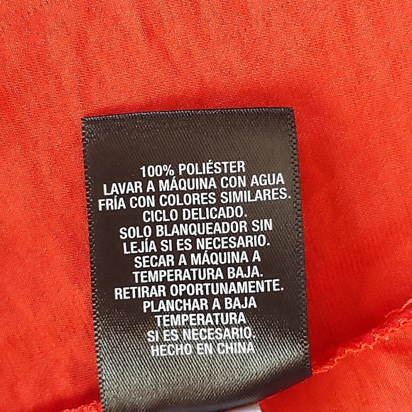 Mossimo Red Ruffle Shirt Size XS - Picture 10 of 11